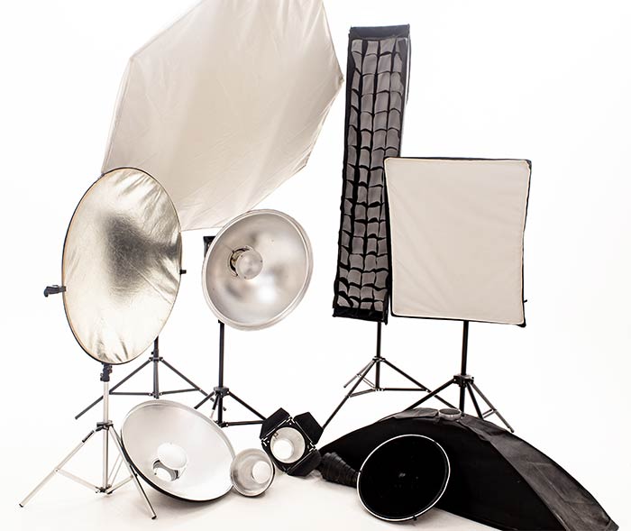 Some of the equipment at Pumpkin Studios